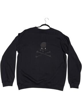 Fits L Mastermind X RTA Skull Logo Skeleton Limited Crewneck Sweater Embroidery